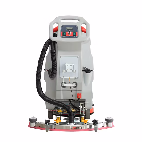 CE-geprüfte manuelle Mini-Mopp-Reinigungsmaschine, handgeführte Bodenkehrmaschine, Schrubber